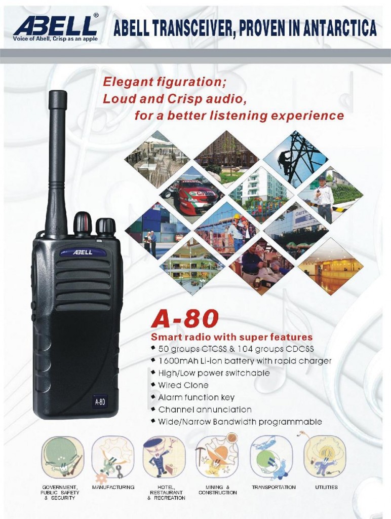 Abell Walkie Talkie A80